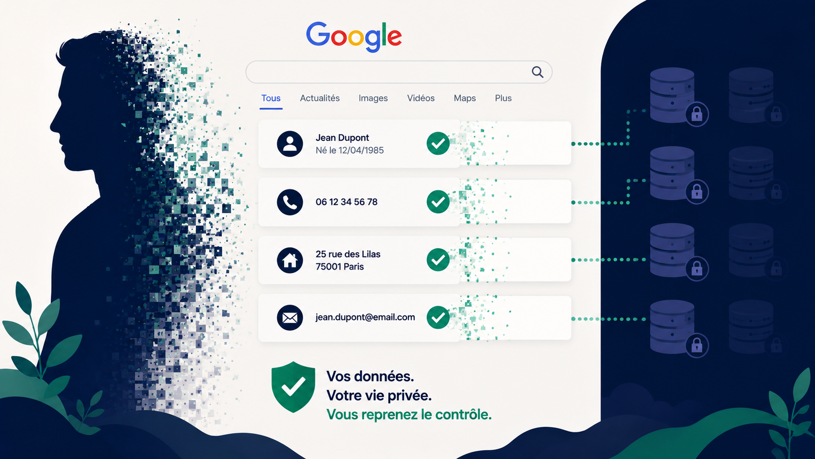 Disparaître d'internet